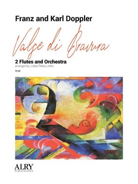 Valse di Bravura, Op33 for Two Flutes and Orchestra