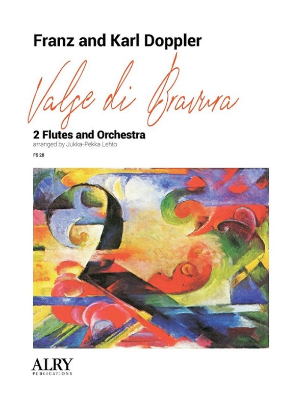Valse di Bravura, Op33 for Two Flutes and Orchestra