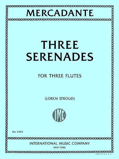 Three Serenades for three flutes