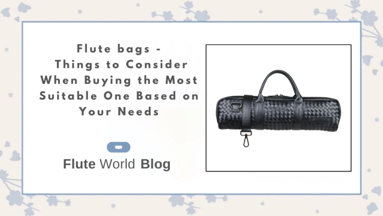 Flute bags
