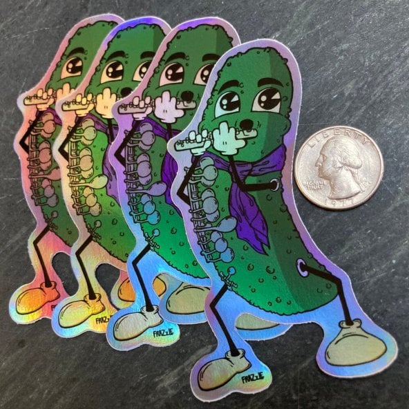 Pickle-O Stickers