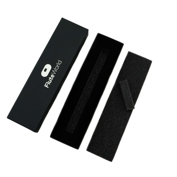 Single Headjoint Box for Metal Flutes with Foil Logo