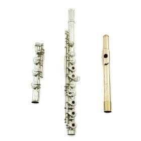 Powell Custom Silver Flute with 14K Headjoint Certified Pre-Owned