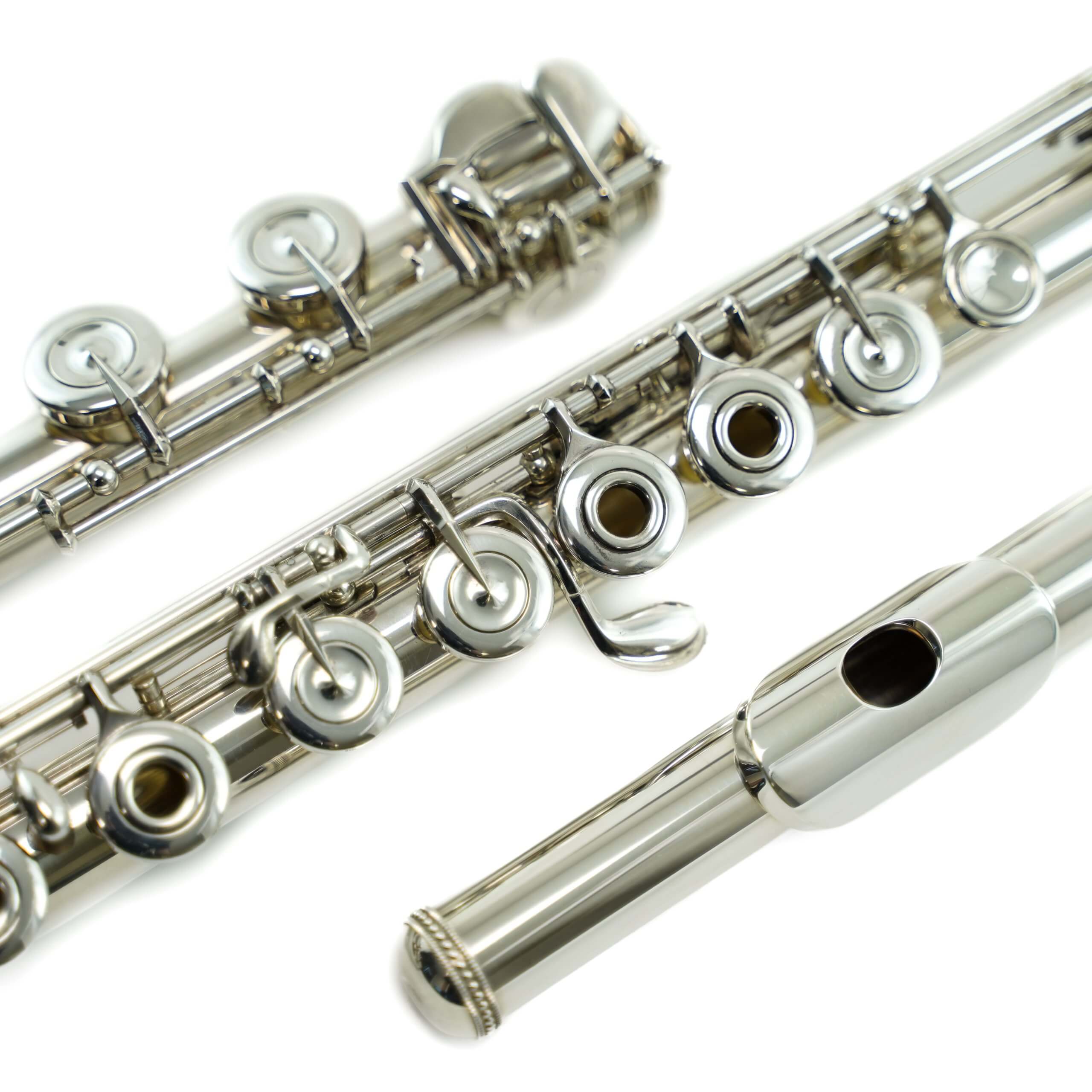 SANKYO PRIMA フルート 頭部管銀製 STERLING SILVER Buy Sankyo Prima ST Pure Silver Flute Certified Pre-Owned